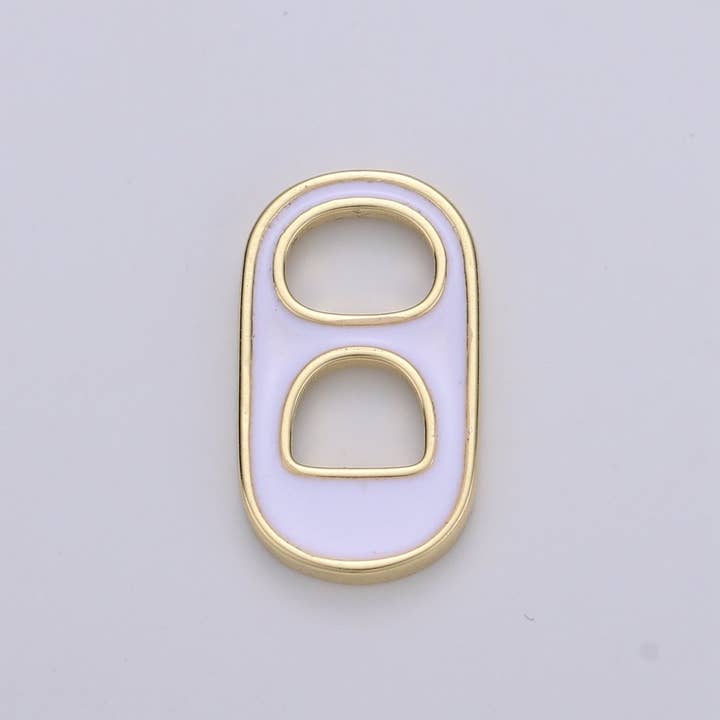 Aim Eternal - Wholesale Individual Charm/Pendant - Black, Blue, Pink, Green, Yellow, Red Enamel Bottle Opener Gold Filled Charm - D-374- D-3839