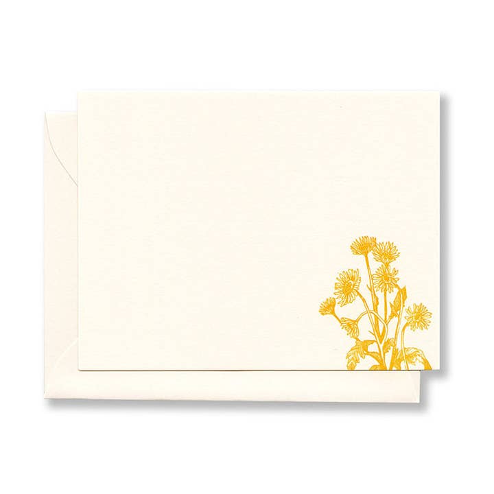 Daisy-mum Notecards for wholesale by Wishing Flower Press & Bindery