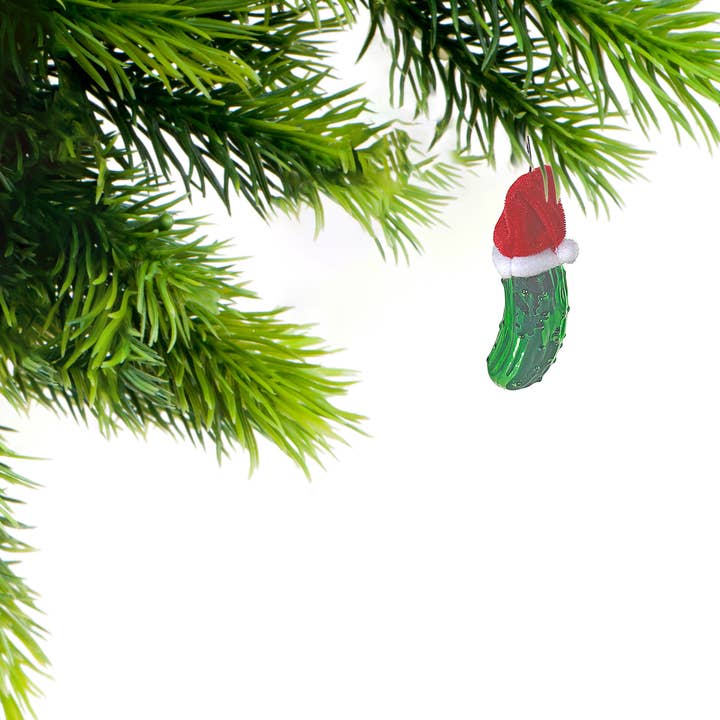 Multi Picles de vidro com enfeite de chapéu para venda a revendedores na Faire1