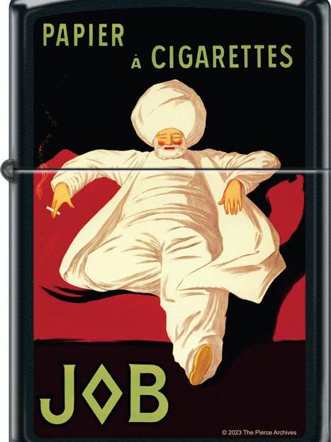 Job Cigarettes Black Matte Zippo Lighter for wholesale by Scorpio Posters