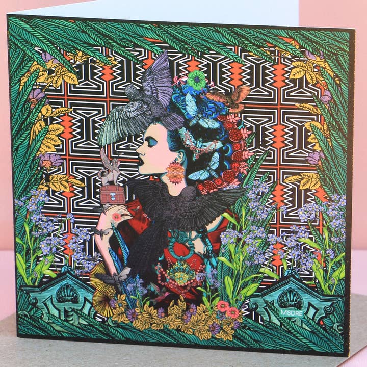 Msdre - Wholesale Everyday Greeting Card - Pandoras Box Greek Myth Goddess Msdre Greetings Card 15cm0