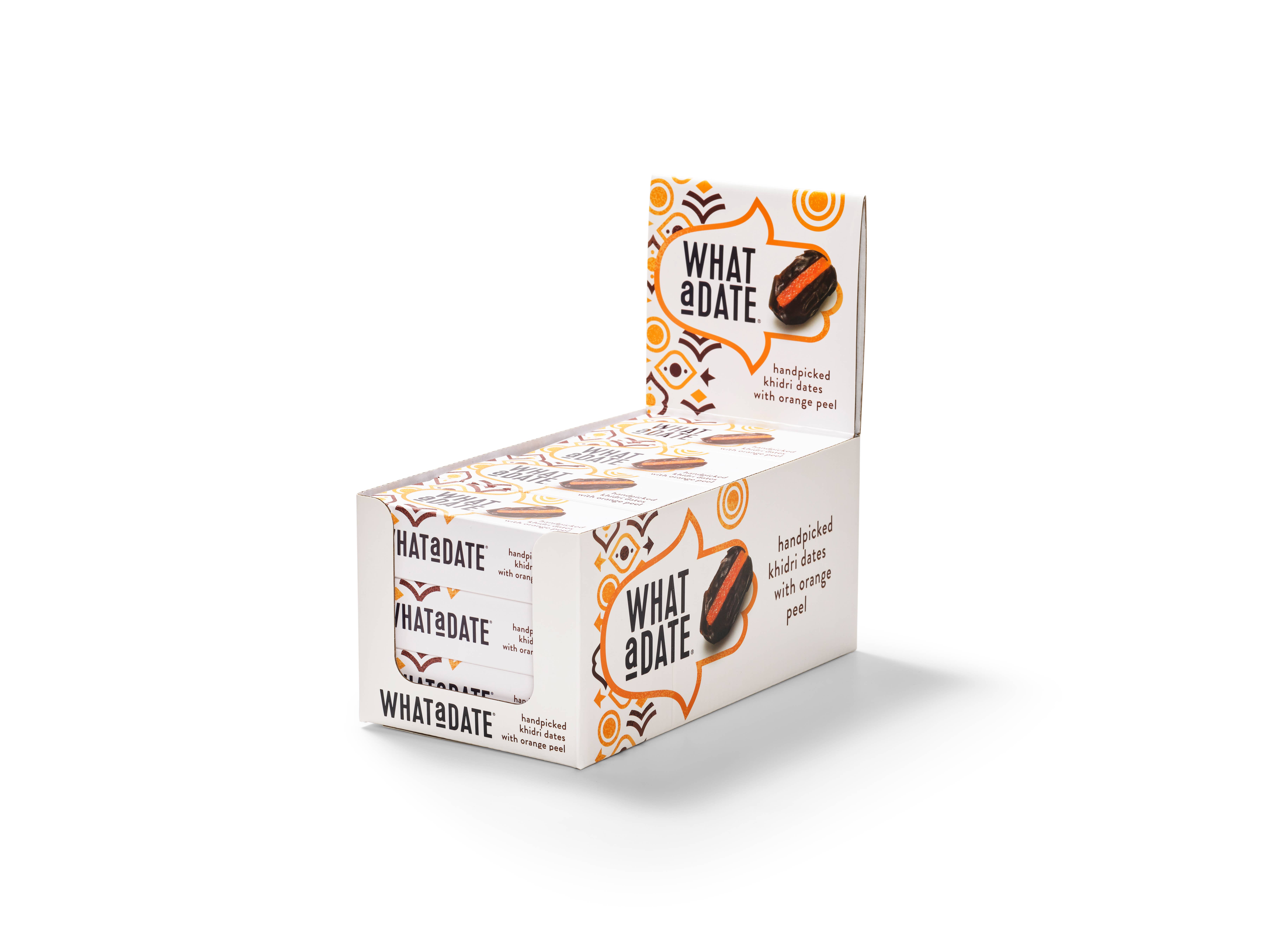 Scheibye General Trading LLC – wholesale Fruit snacks – What a Date Orange Peel - Snack Box2