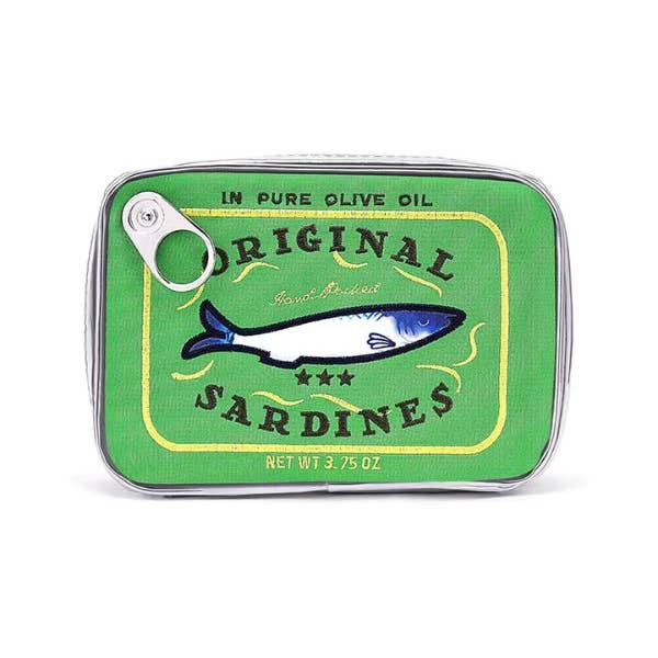 1st Allie - Wholesale Makeup/Cosmetic Bag - Sardine's Tin Can Gift Cosmetic Bag