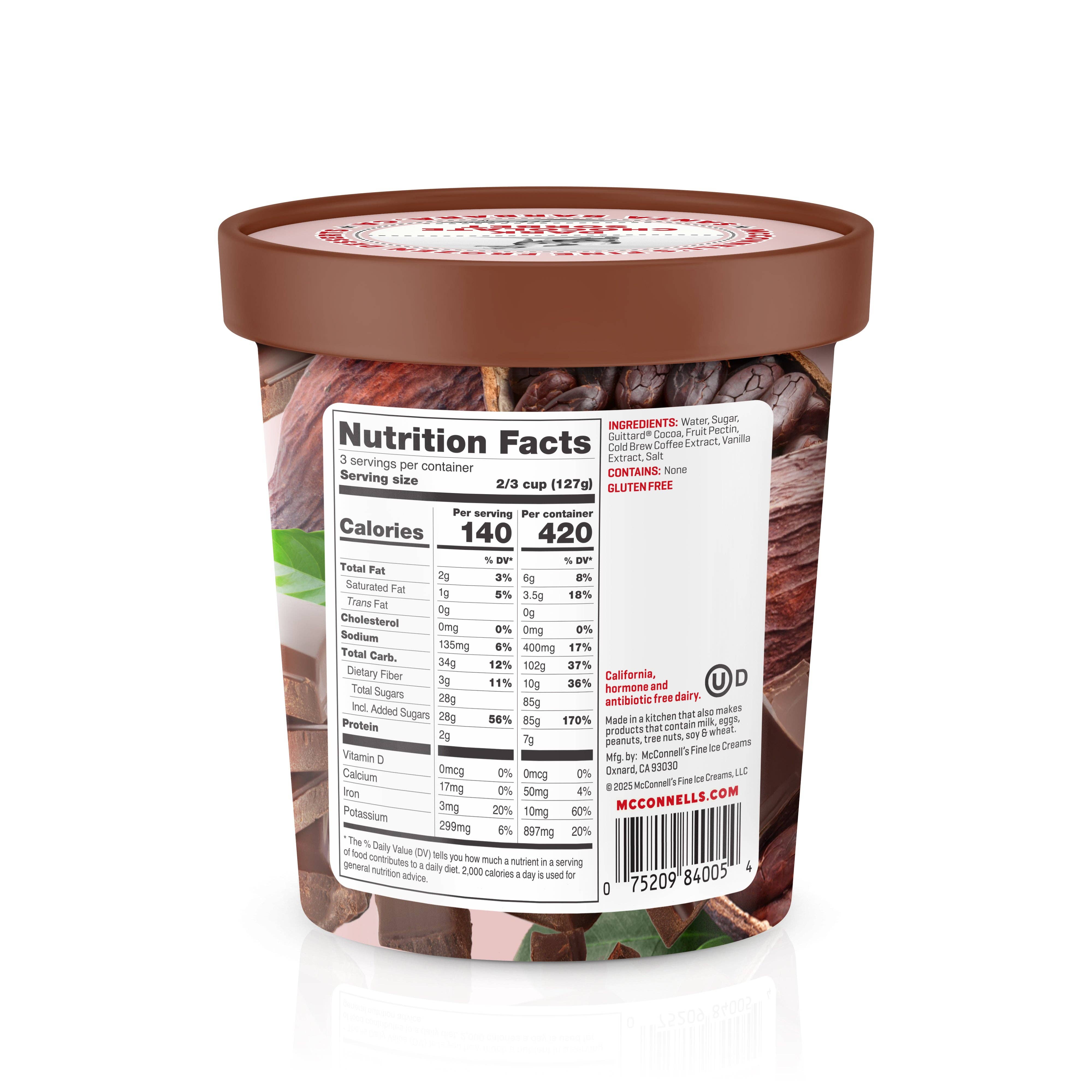 McConnell's Fine Ice Creams - Wholesale Ice Cream/Sorbet - Dark Chocolate Sorbet2