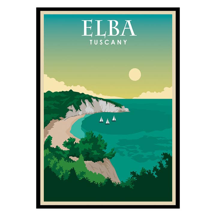 Elba Tuscany Italy Poster for wholesale by Places of Art