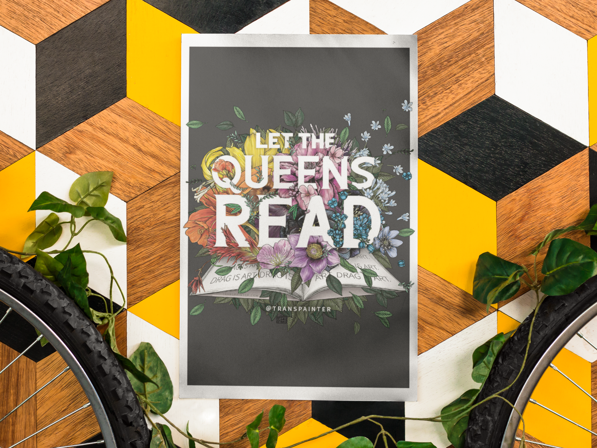 Transpainter - Wholesale Art Print - Let the Queens Read Poster | Drag Queen Art Print7