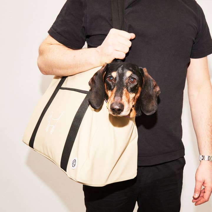 Barkalot - Wholesale Pet Carrier - Dog - Sand Upcycled Carrier5