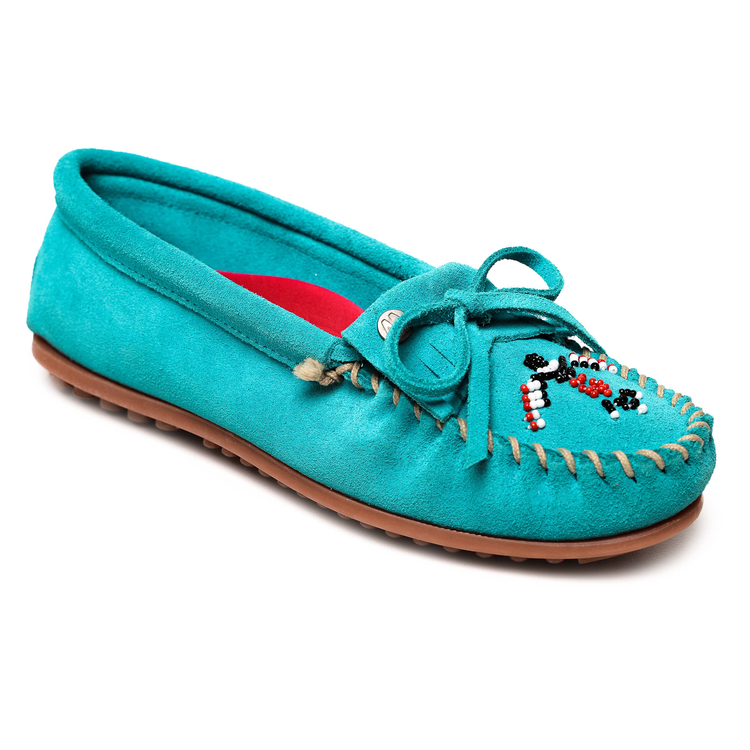Minnetonka - Wholesale Flats/Loafers - Women's - Women's Thunderbird Animikii Suede Beaded Moccasin24