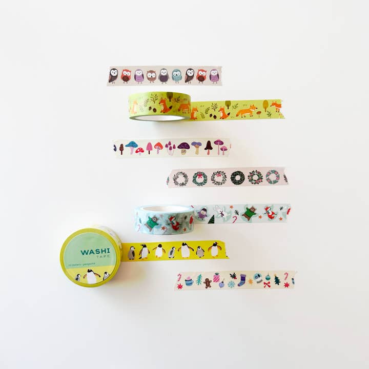 Girl of All Work - Wholesale Washi Tape - Mushrooms Washi Tape1