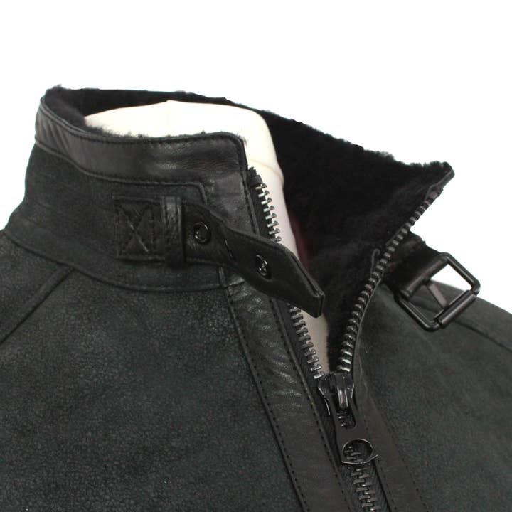 Chris Men's Classic Sheepskin Coat for wholesale by Eastern Counties Leather