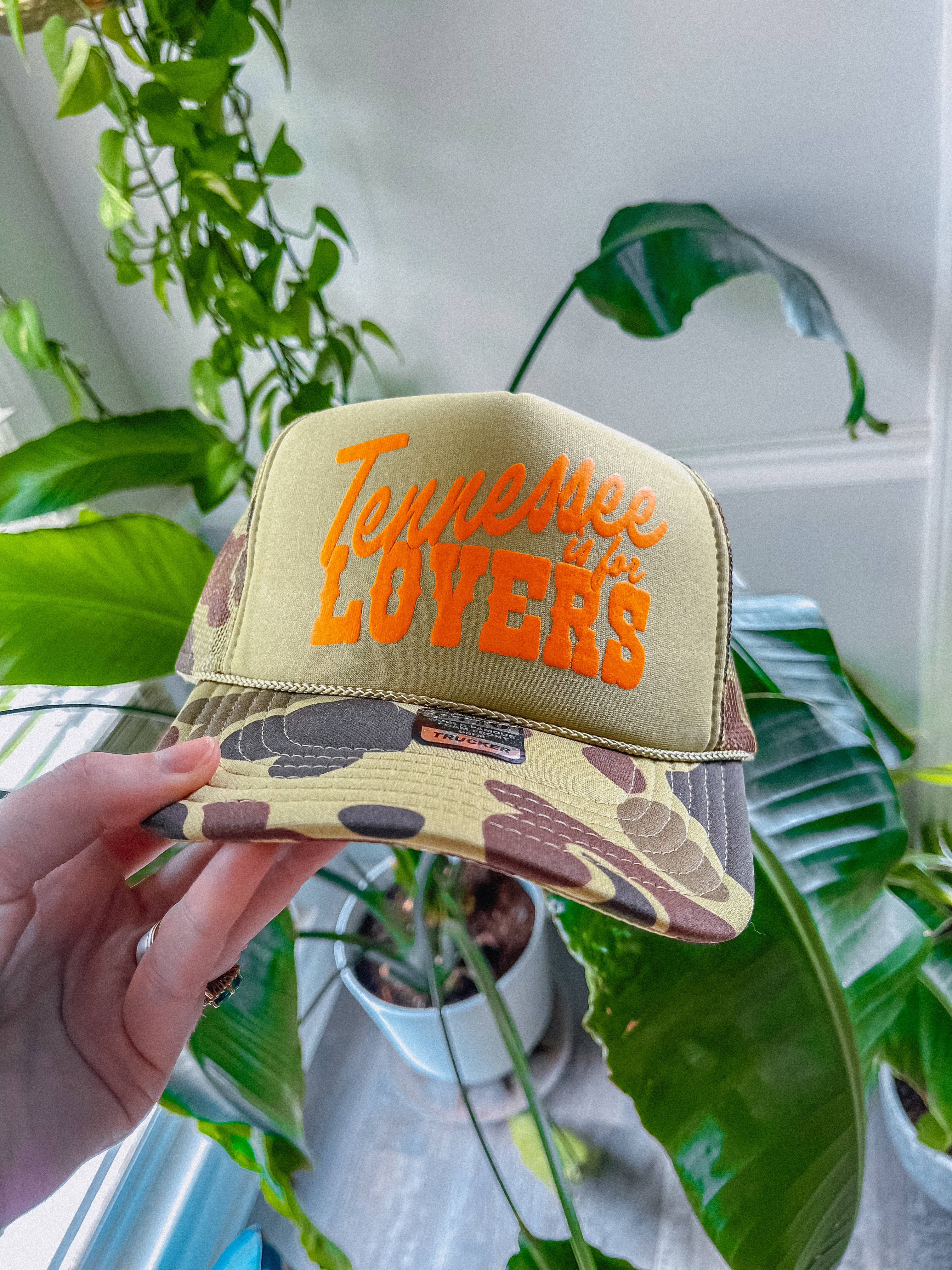 The Clandestine Underground - Wholesale Trucker Hat - Unisex - For Lovers, Tennessee Western Trucker Hat (Orange)6