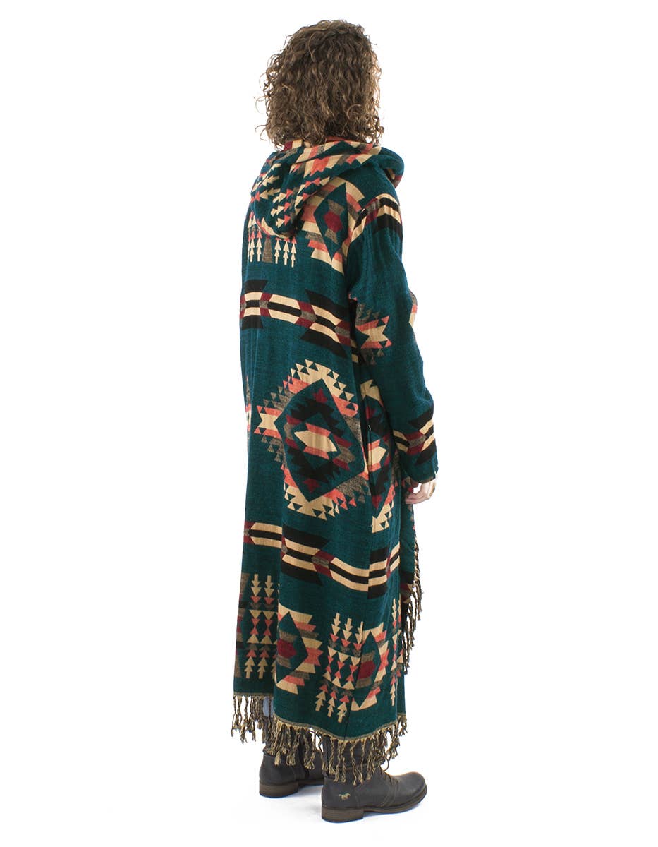 Coline – Engroshandel Jakke - Dame – Lang jakke i amerikansk oprindelsesstil med kvaster1