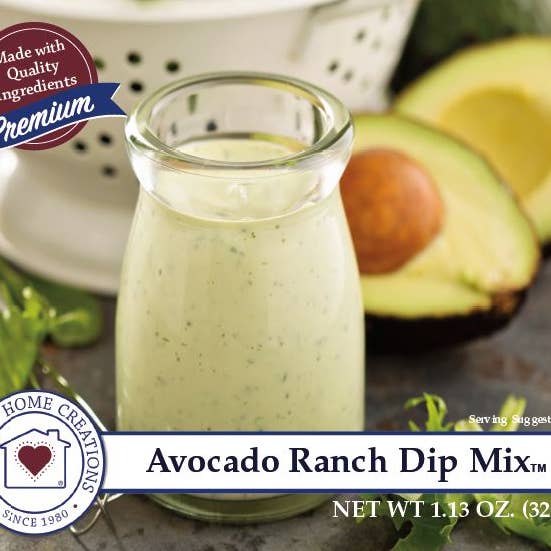 Country Home Creations - Wholesale Dip - Avocado Ranch Dip Mix