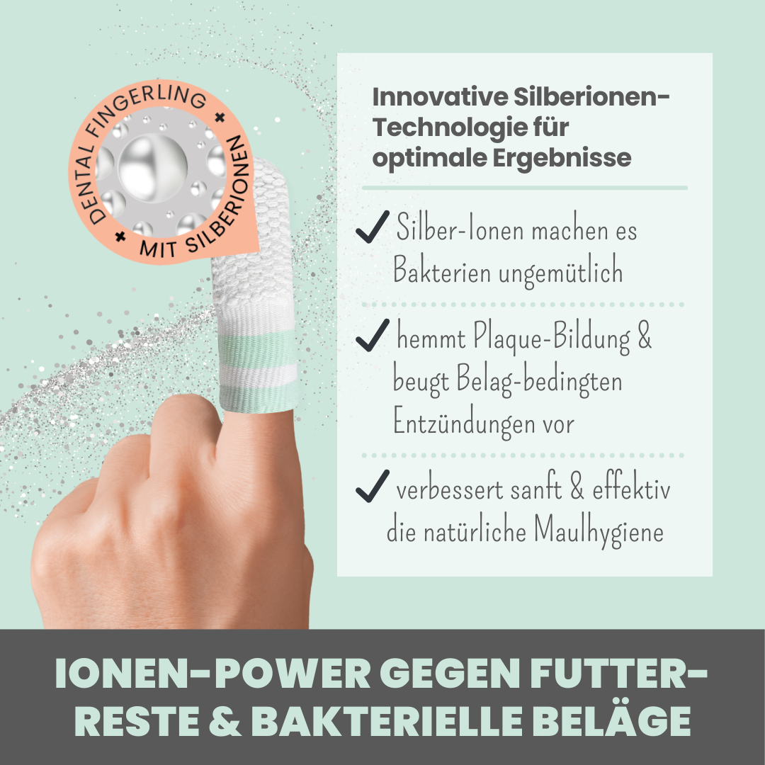 Noms+ - Venta al por mayor Artículo de aseo para mascotas - Perros - Silverling: protector dental antibacterial para perros con iones de plata2