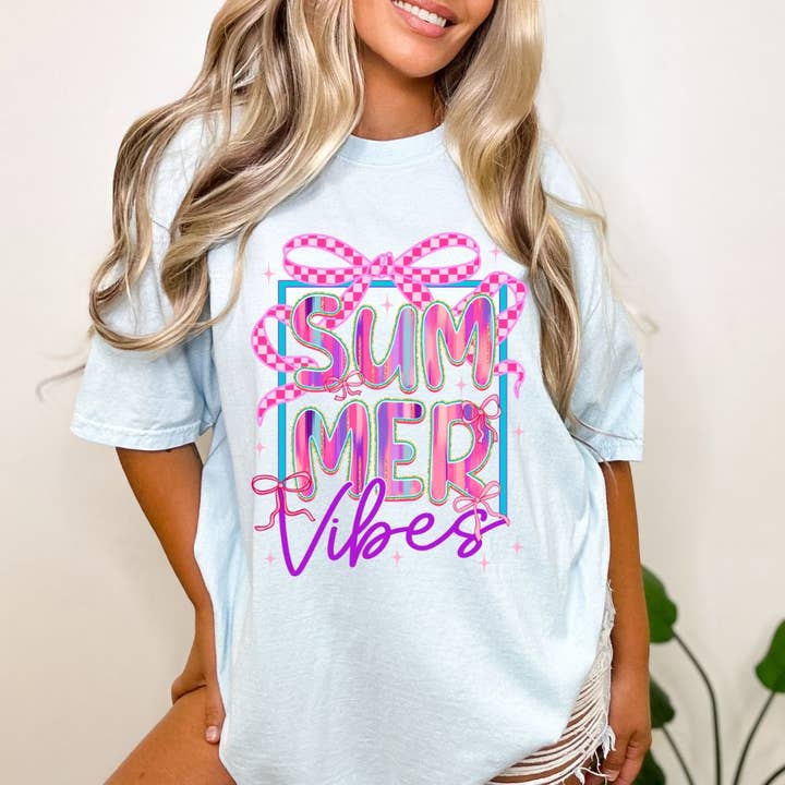 Vibrant Summer Vibes for wholesale by Trendy Tees Wholesale And Boutique