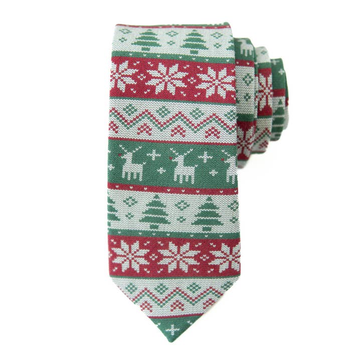 Christmas Sweater - Men's Tie for wholesale by Boon Ties