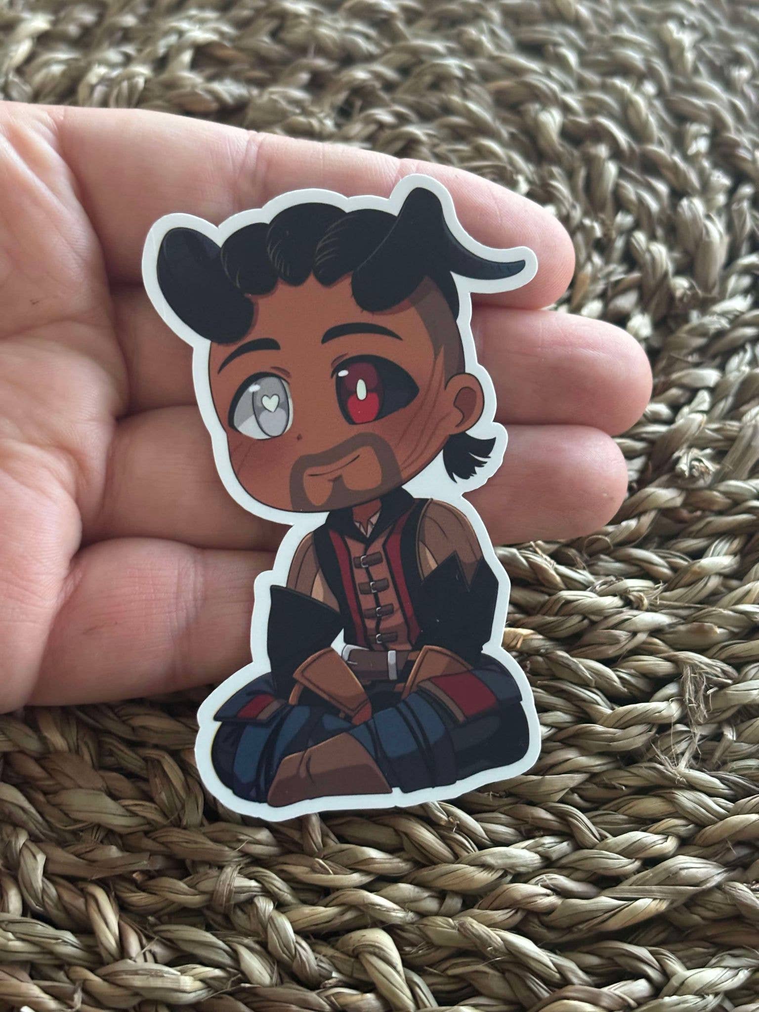 Nordic Book Adventure - Wholesale Phone & Laptop Stickers - Wyll - Baldurs Gate 3 - Sticker1