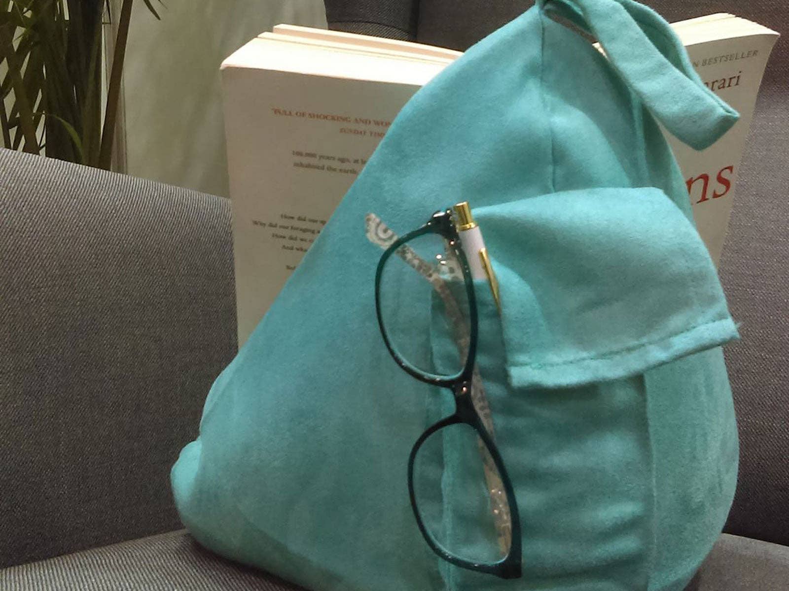 The Book Seat - Wholesale Book Holder - The Book Seat - Book Pillow - Turquoise3