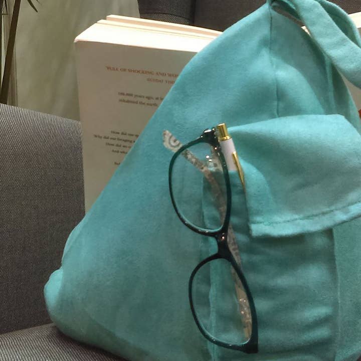 The Book Seat - Wholesale Book Holder - The Book Seat - Book Pillow - Turquoise3