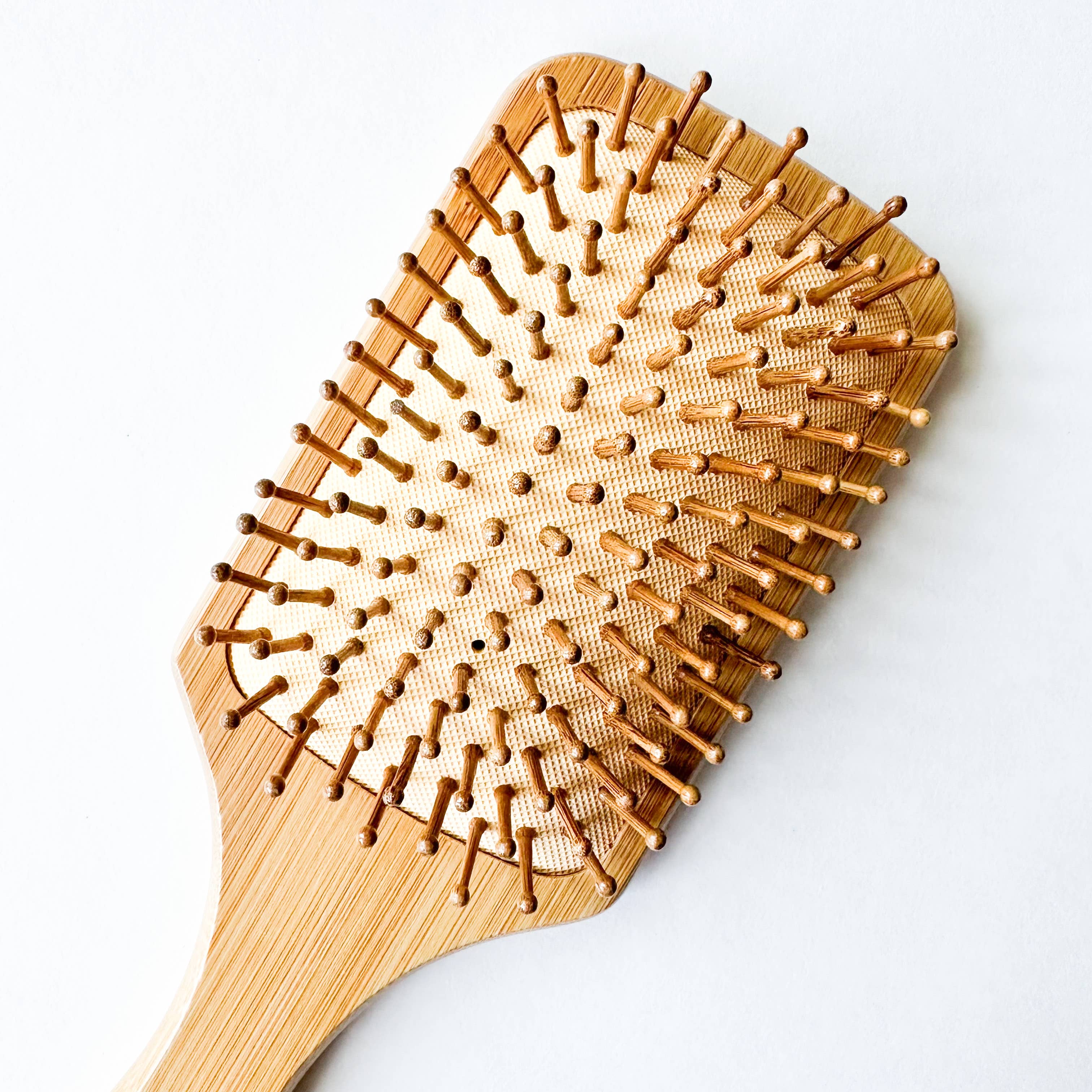Smile Boutiques - Wholesale Hair Brush/Comb - Detangling Bamboo Hair Brush - Plastic Free Biodegradable6