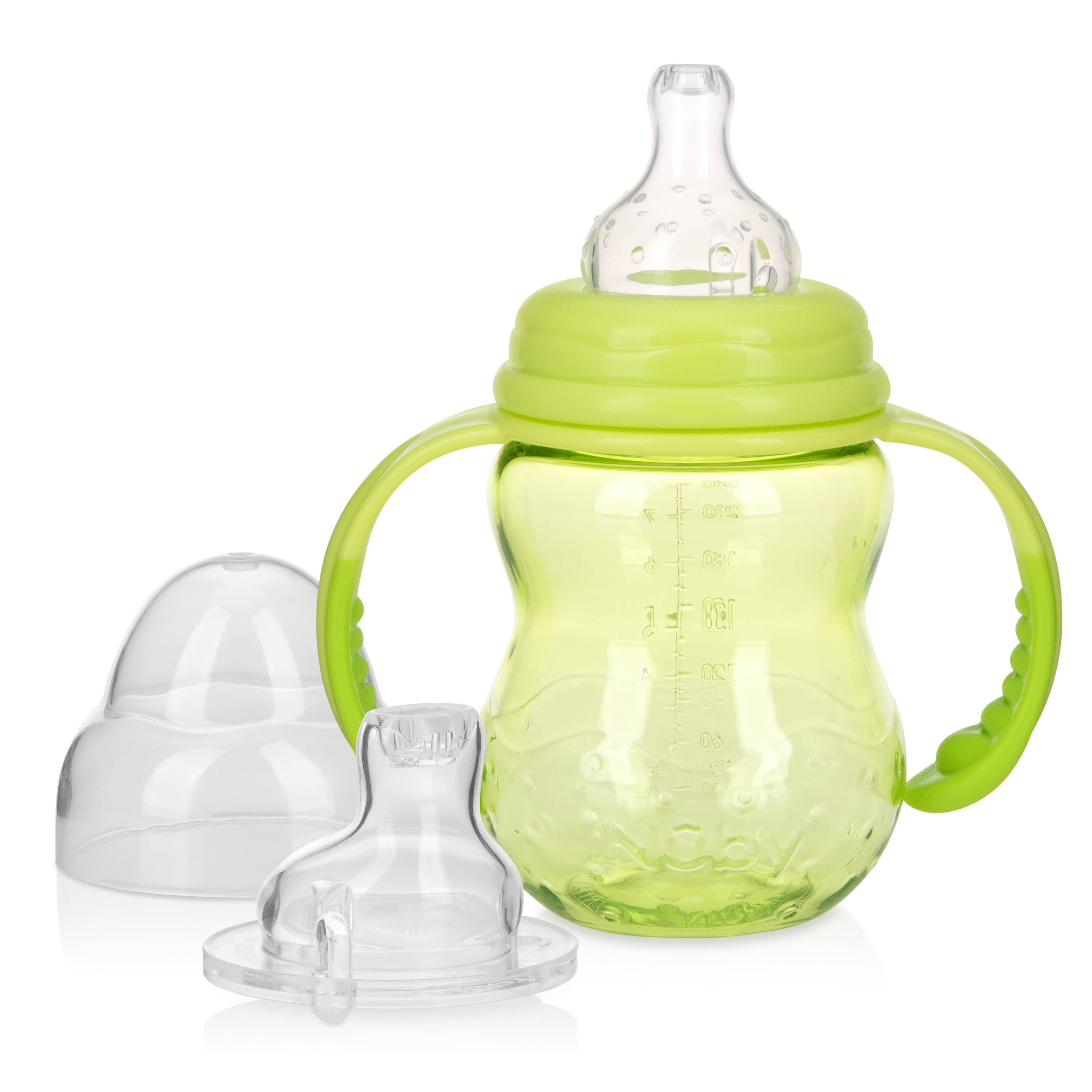 Nuby - Wholesale Baby Bottle - 3-Stage Grow with Me Bottle to Cup, 8 oz/240 ml5