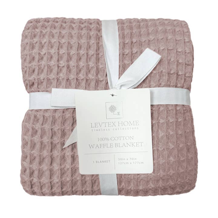 Levtex Home - Wholesale Throw Blanket - Waffle Blanket Throw13