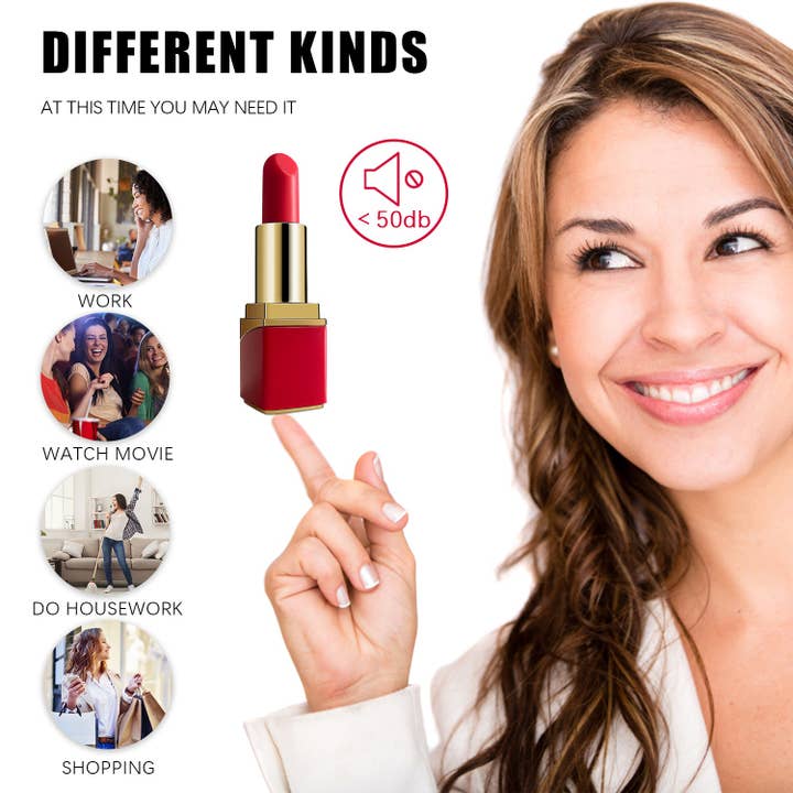 Playful Toy Wholesale - Wholesale Sex Toy - Multi Frequency Vibrating Lipstick8