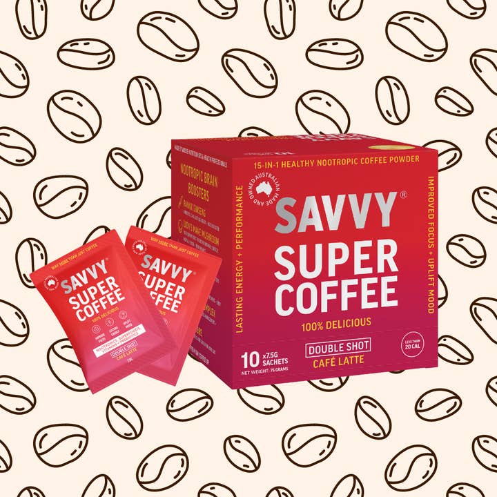 SAVVY BEVERAGES - Wholesale Instant coffee/espresso - FOCUS NOOTROPIC COFFEE POWDER3
