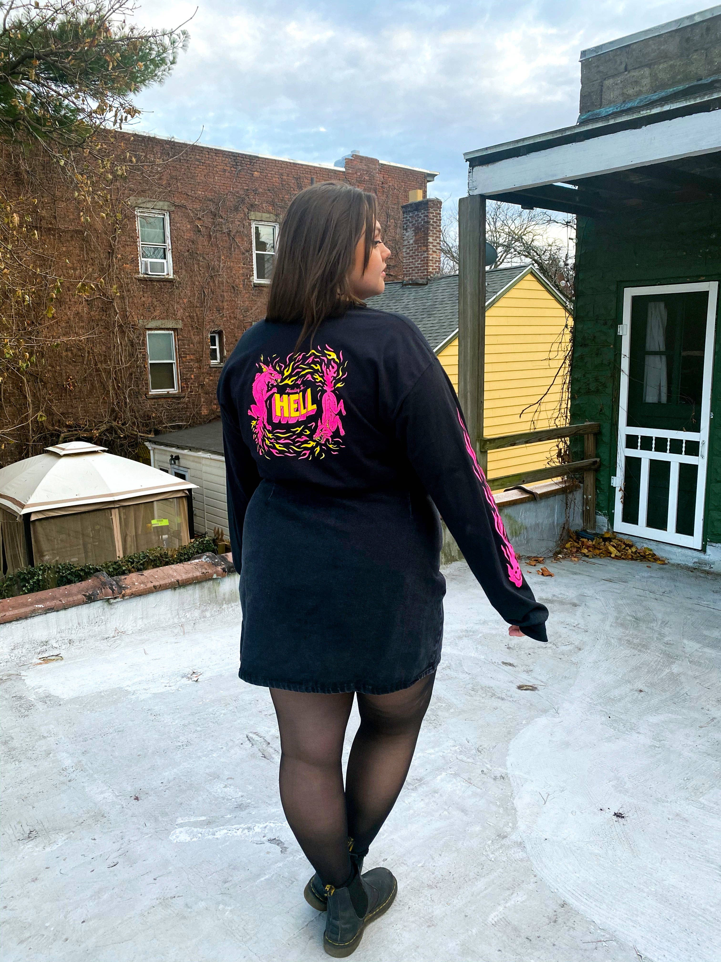 Day Off Ltd. - Wholesale Graphic Sweatshirt - Unisex - Hell Long Sleeve3