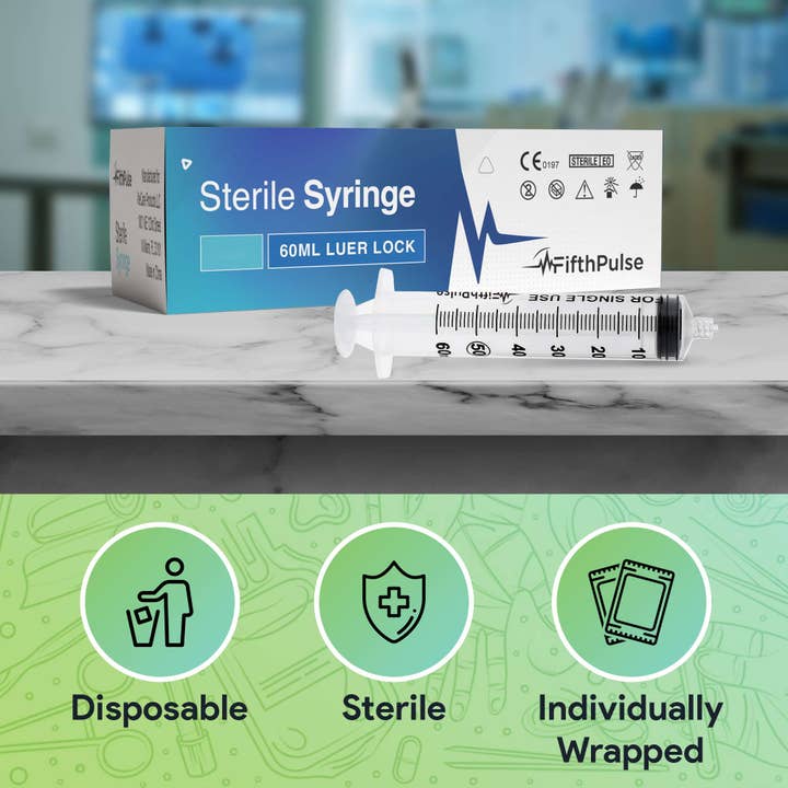 ShopHomeMed - Wholesale Measuring Cup - 60 ml Syringes - 5 Pack2