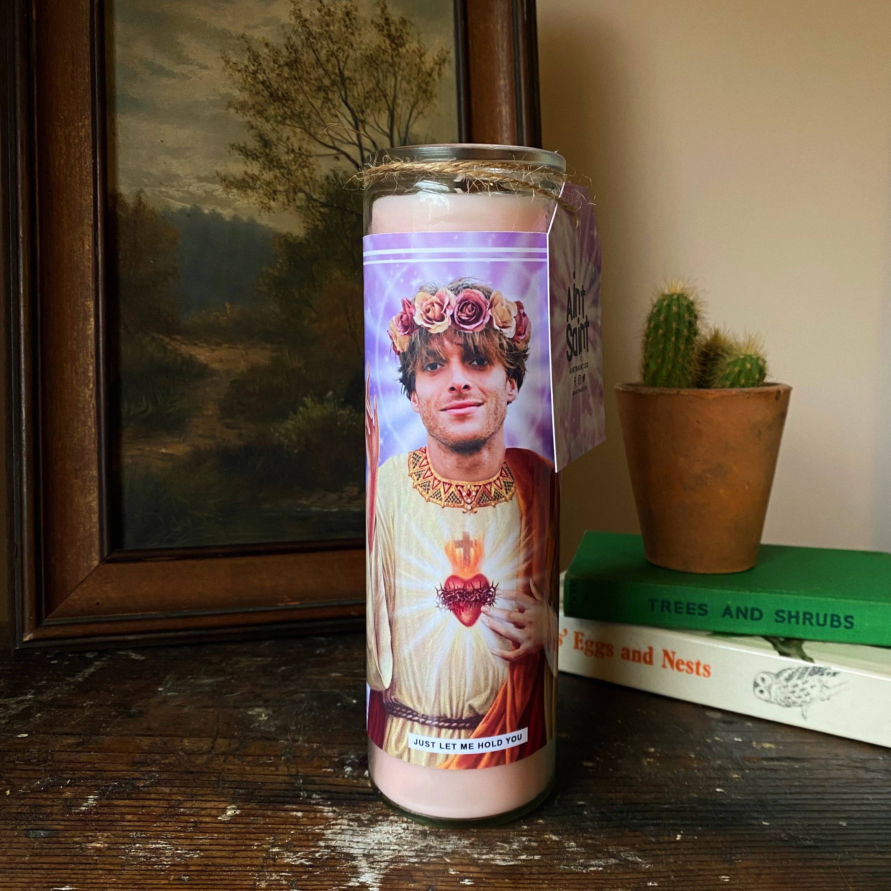 Ain't Saint – wholesale Votive candle – Saint Paolo Nutini Prayer Candle2