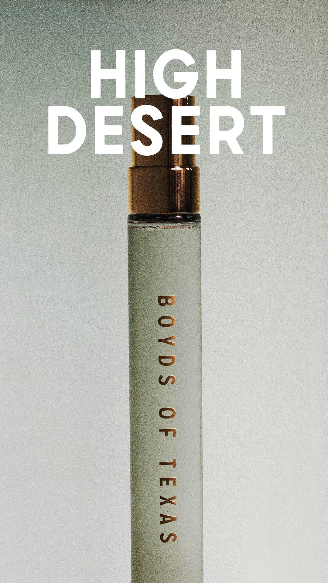 Boyd's of Texas - Vente Parfum/Eau de toilette - High Desert - Eau de Parfum Rechargeable Vaporisateur 9 mL3