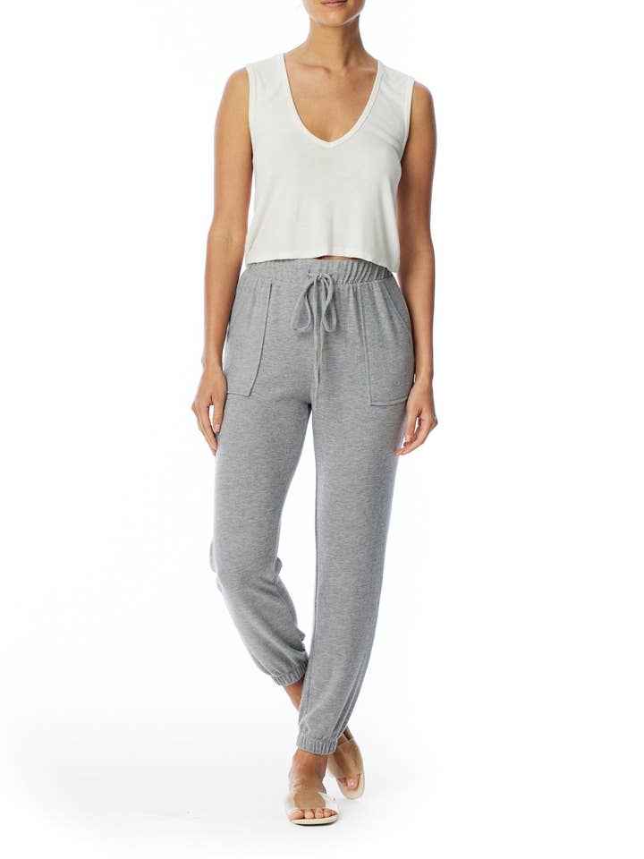 Erza Cozy Lounge Pocket Pant for wholesale by LBLC the Label