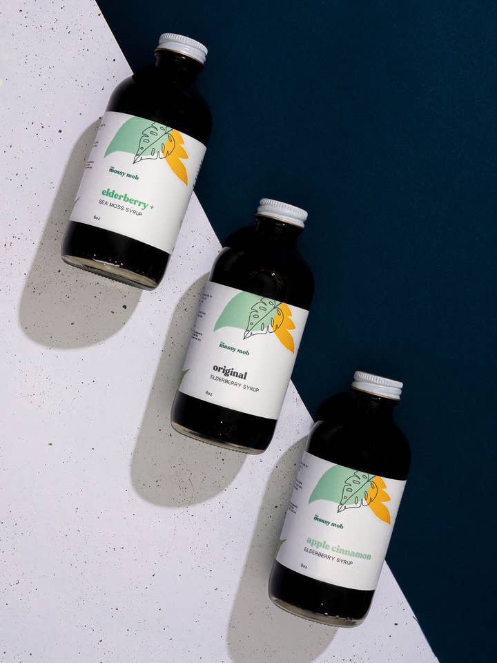 Elderberry Syrup Sample Pack for wholesale by The Mossy Mob