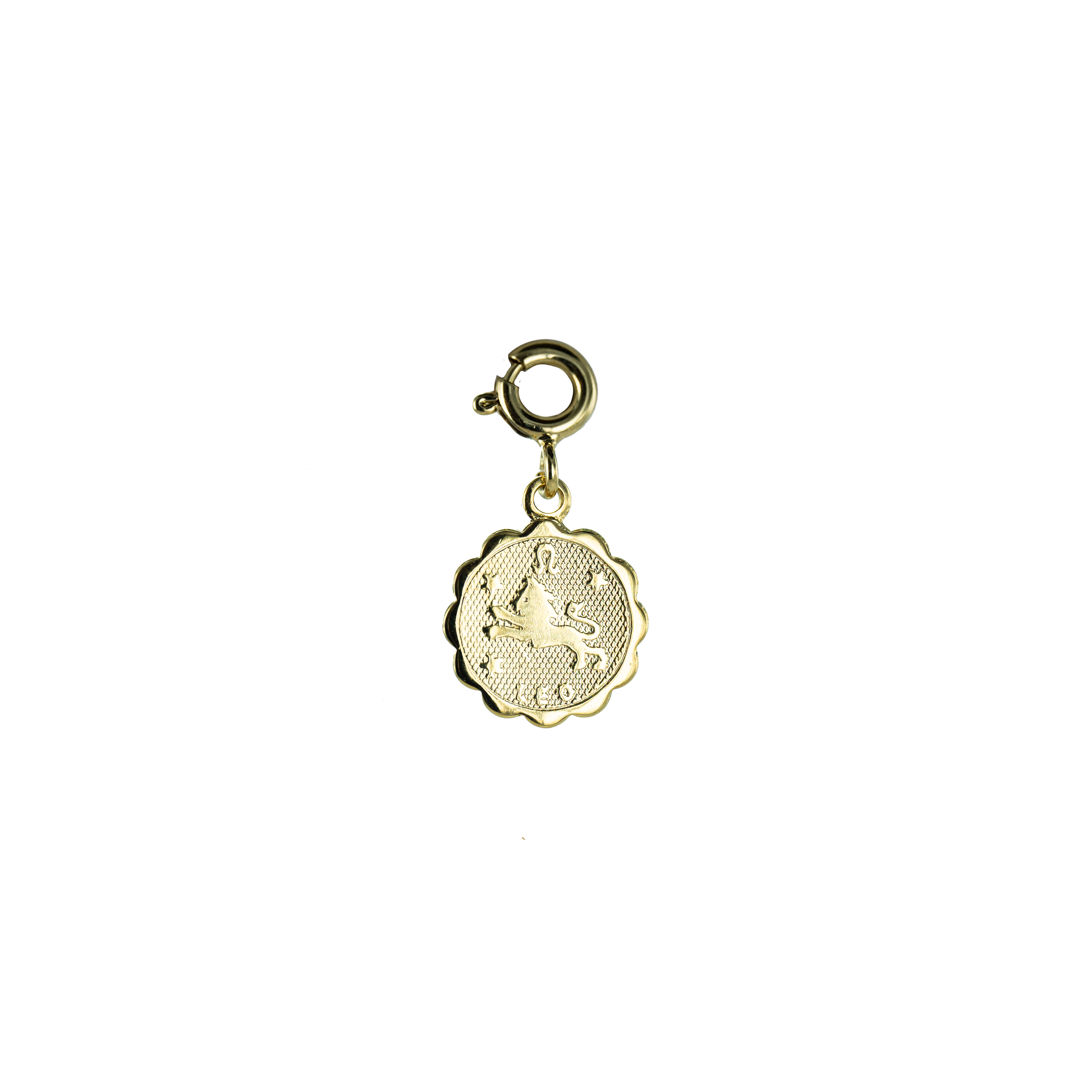 Bijoux Fabrication Française - Wholesale Individual Charm/Pendant - Removable Medal/Charm - 18K Gold - Astrological Sign11
