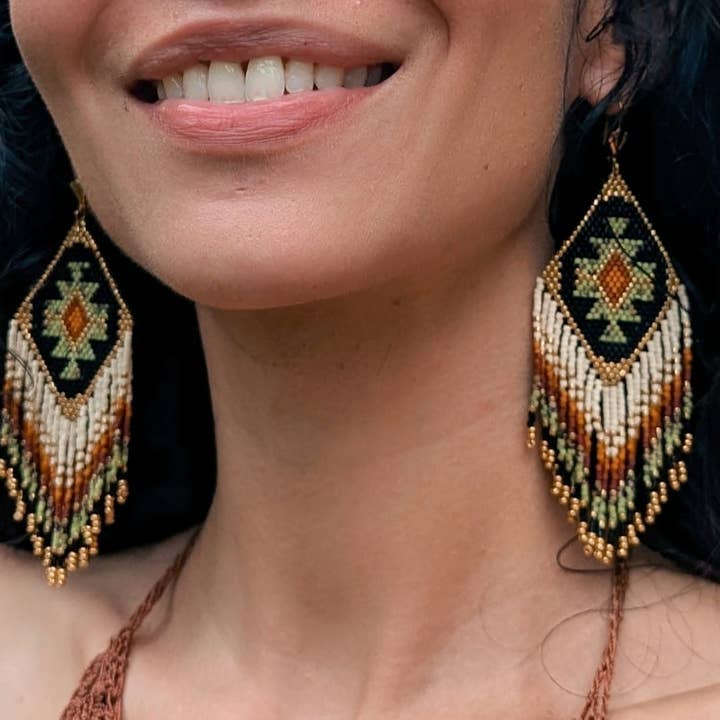 Agua del RÃo - Wholesale Dangle Earrings - Colombian handmade earrings - PRIMA2