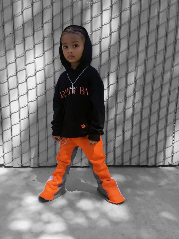 GREEDY BABY - Wholesale Hoodie - Kids - Greedy Baby Signature Logo Hoodie2