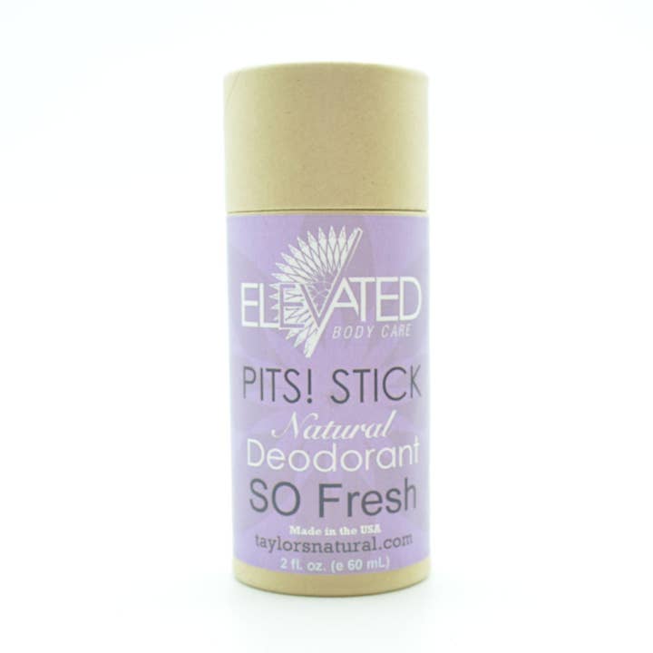 Taylor's Naturals - Wholesale Deodorant - Women's - ELEVATED - PITS! STICK Natural Deodorant Eco-Tube - 2oz0