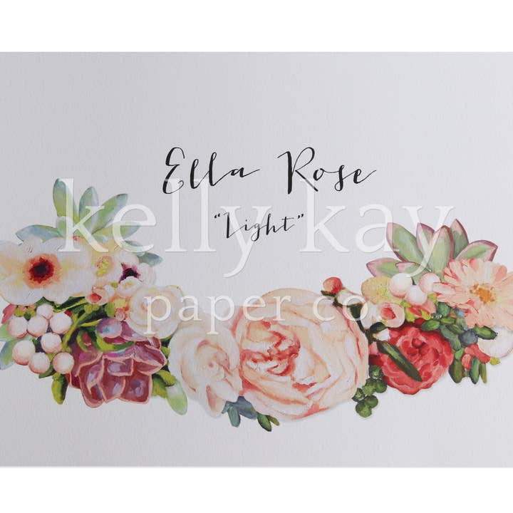 Kunstdruck | Krone der Blumen für den Großhandel von Kelly Kay Paper Co.