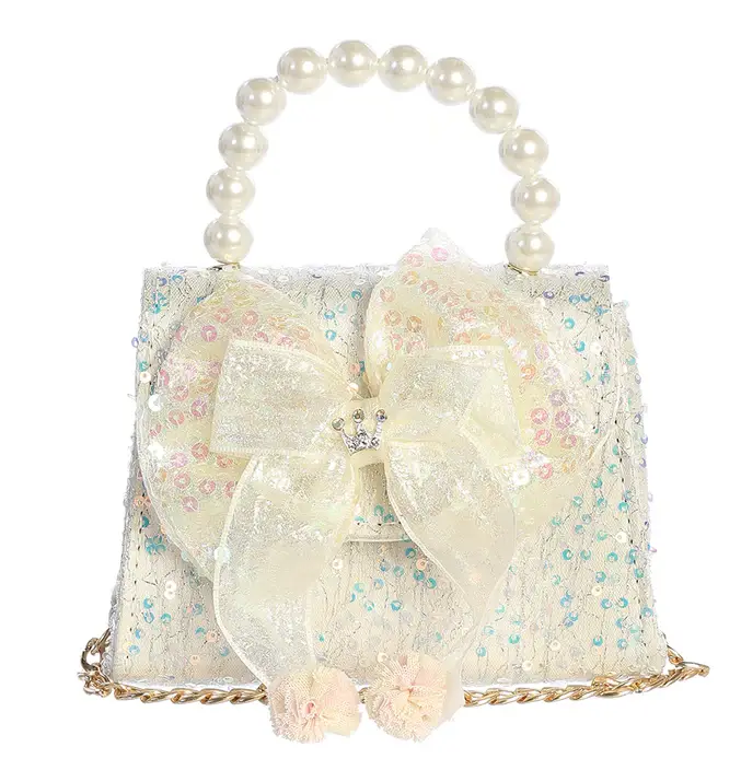 Dear Ellie - Wholesale Purse/Bag Accessory - Kids - Sequin Purse with Iridescent Bow Accent3