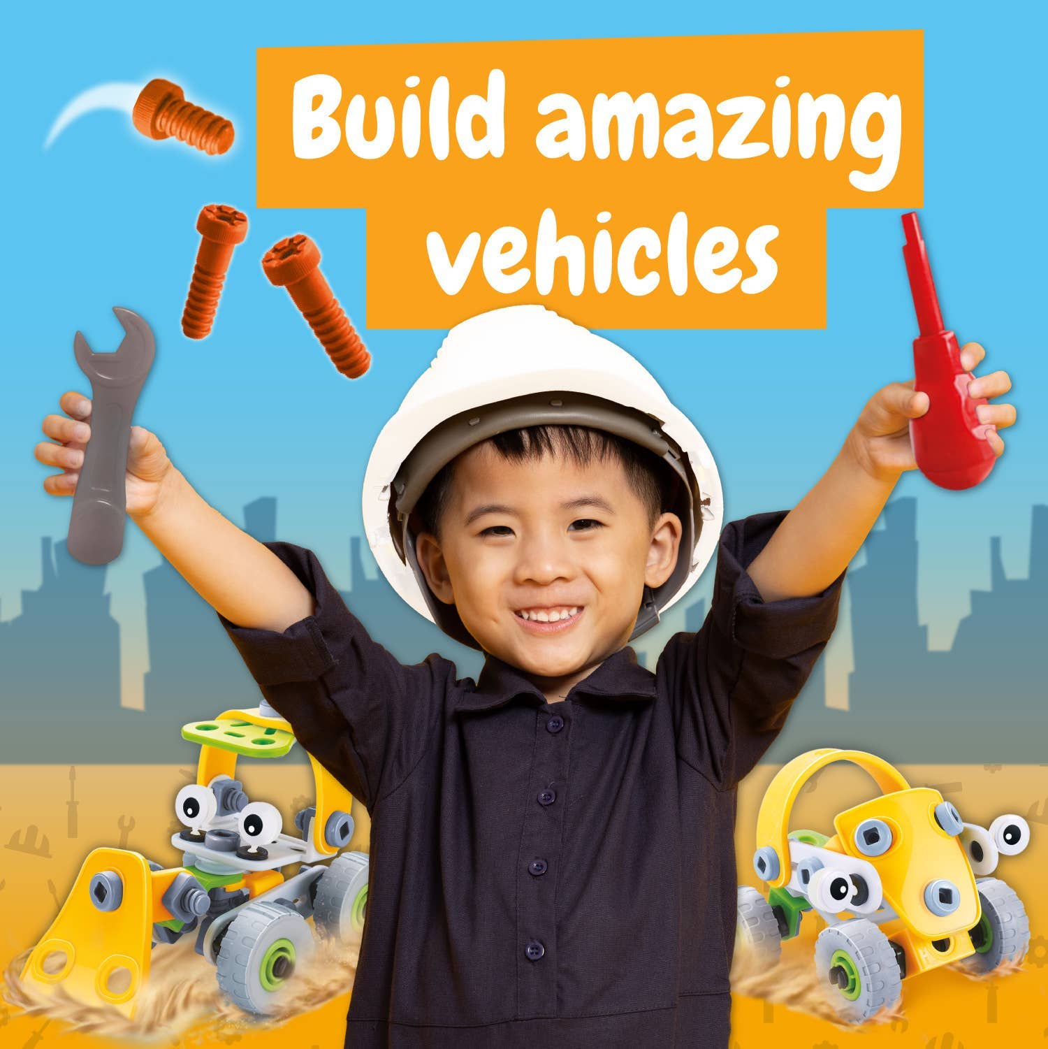 Science4you - Wholesale Building Set - Kids - Mechanics Kit Tractor & Car - Construction Toy (7 languages)3