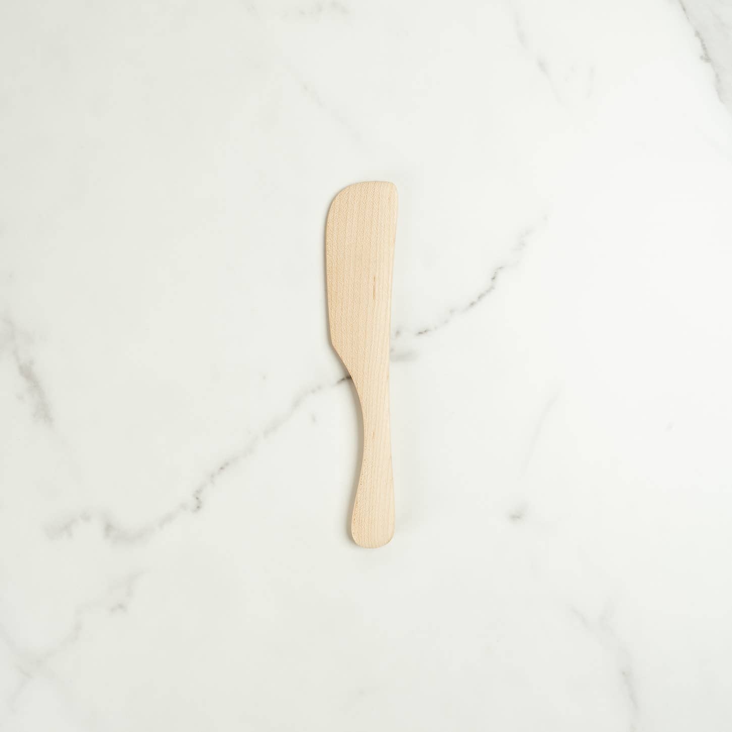 JBrody & Co. USA – Faca para queijo por atacado – Espalhador Redondo de Madeira de Ácer de 6" - Utensílio de Cozinha Feito à Mão