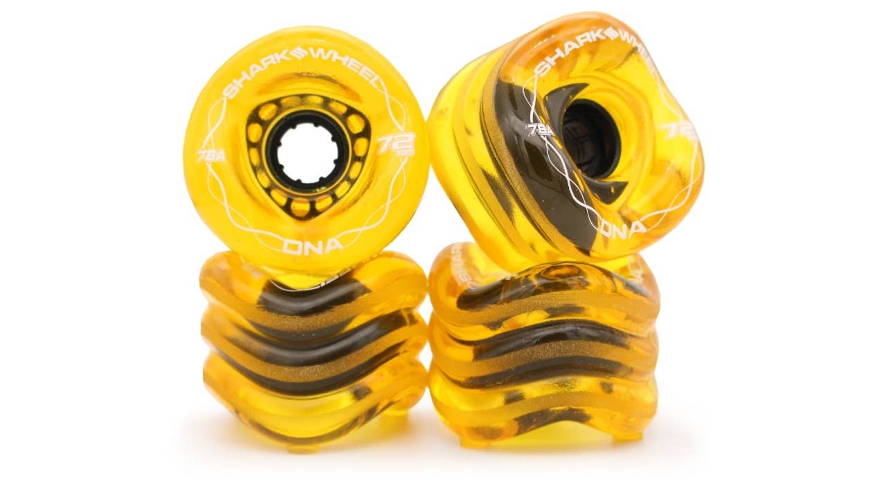 Shark Wheel - Wholesale Sporting Accessories - Shark Wheel 72mm Longboard Wheels (DNA Formula)7