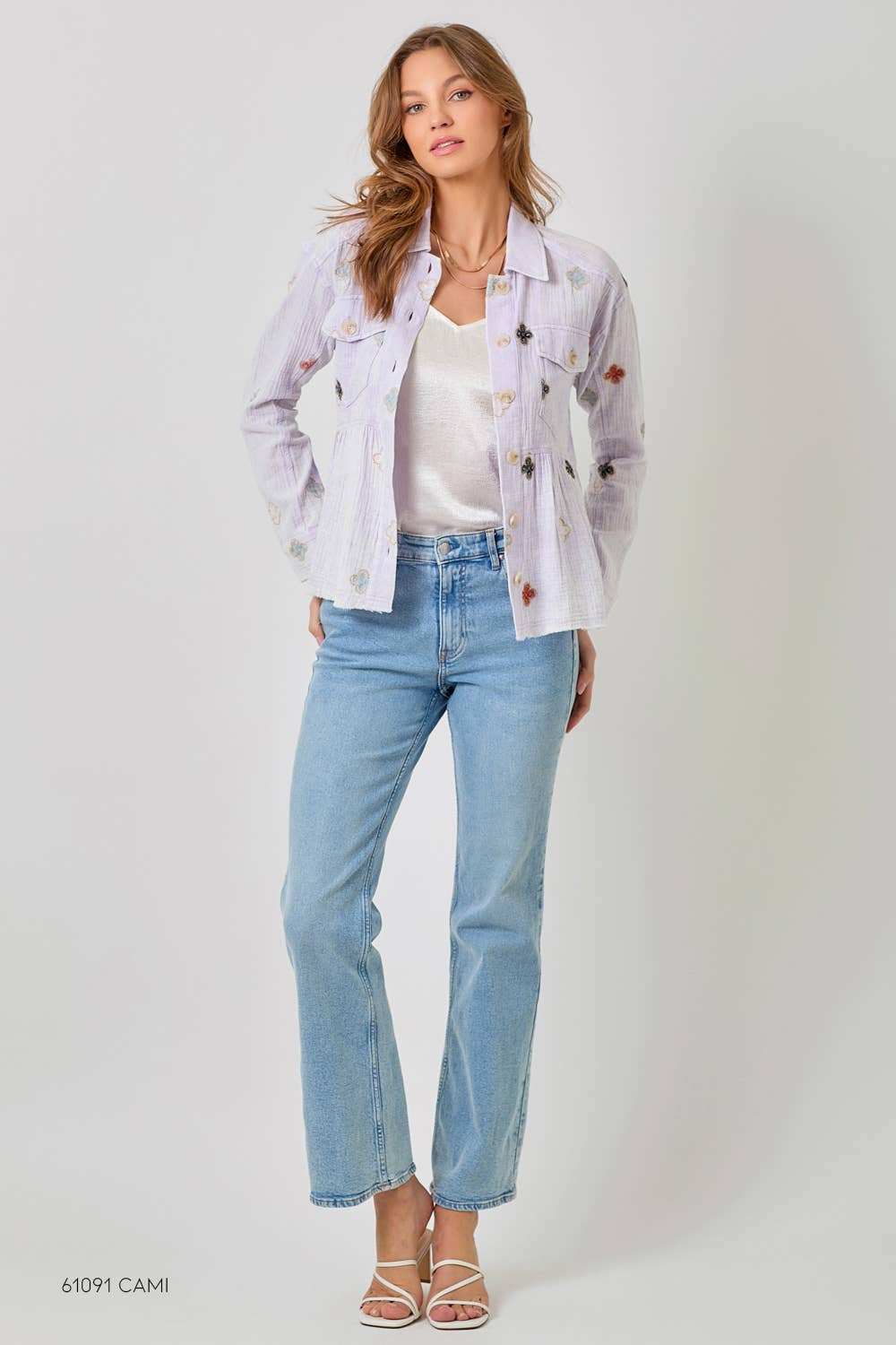 Mystree – Blusão - Mulher por atacado – 61004 Casaco Peplum Lavado28