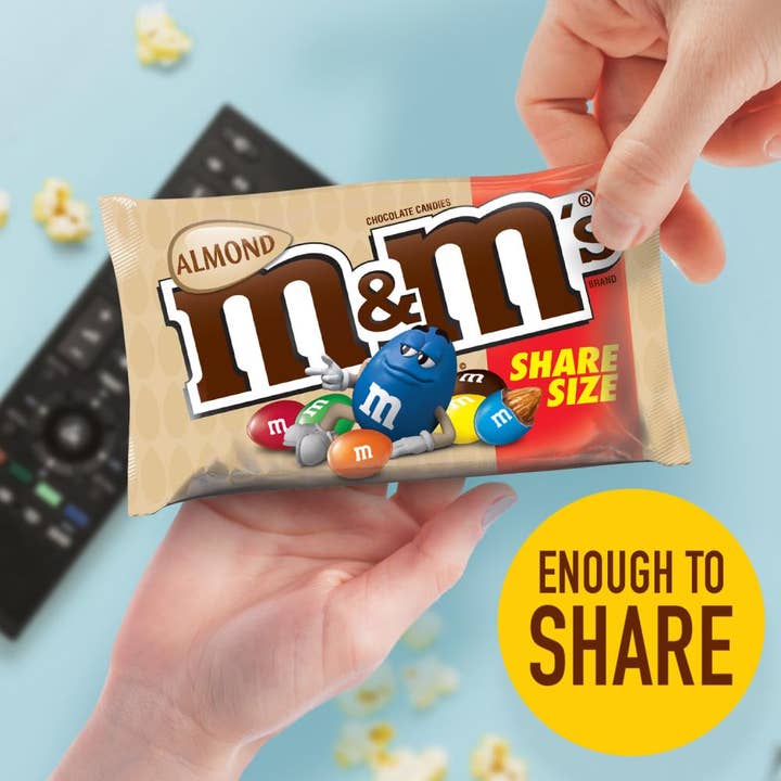 Horizon Top Market - Wholesale Chocolate - M&M'S Almond Chocolate Candy Sharing Size 2.83-Ounce x 18
