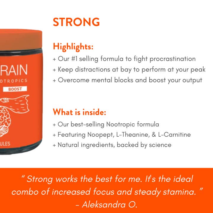 TruBrain – wholesale Oral supplement/vitamin – Nootropic Capsules for a Brain Boost