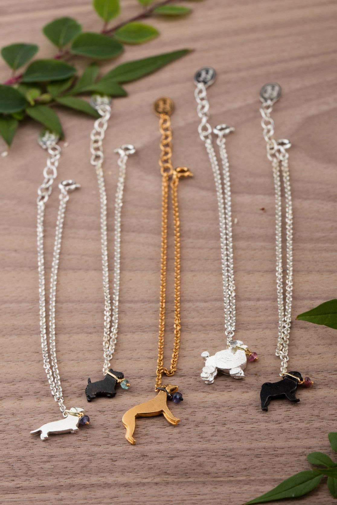 Amanda Coleman Jewelry – wholesale Charm/dangle bracelet – Whippet On A Lead Bracelet1