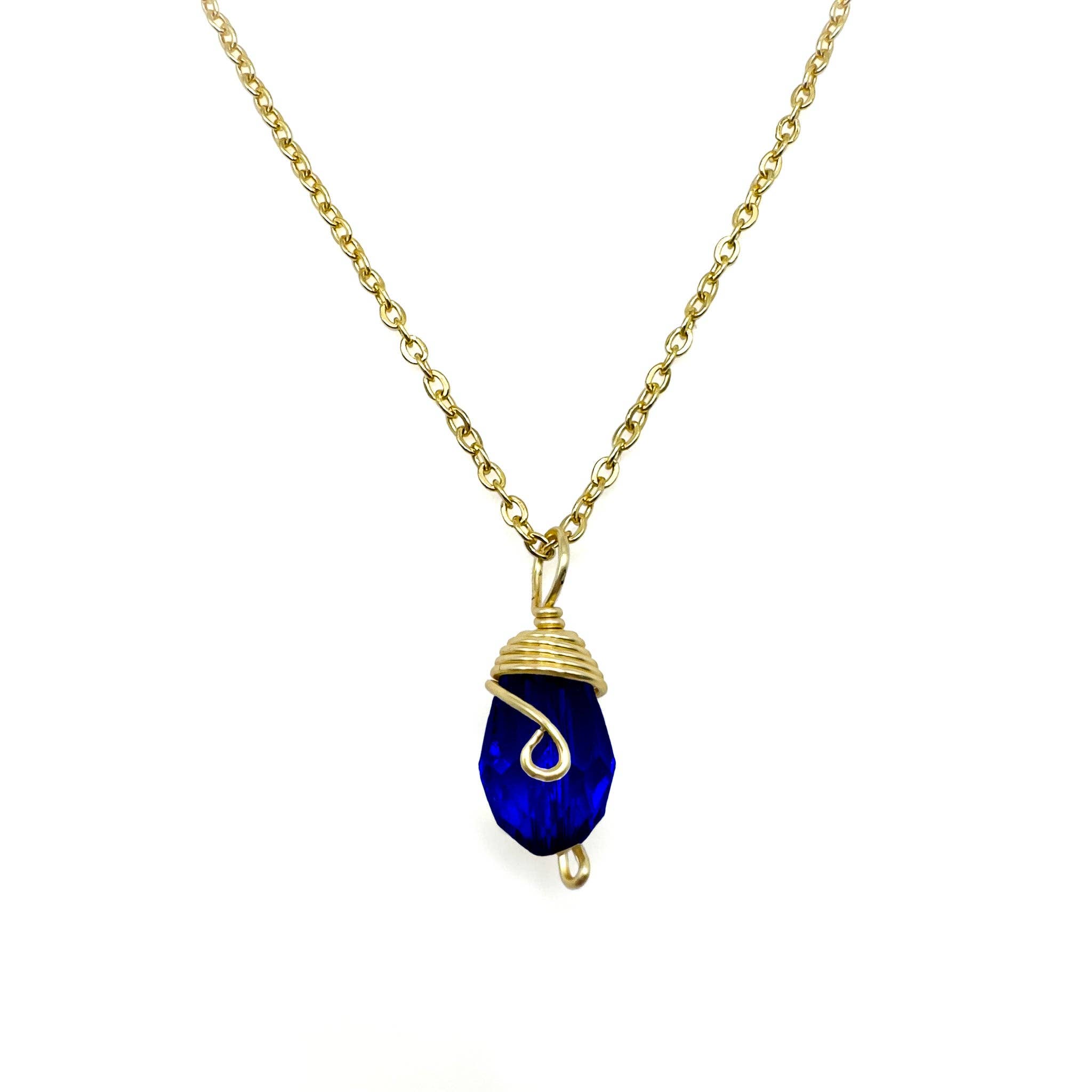Alegria Accessories Inc. - Wholesale Pendant/Charm Necklace - Gold Birthstone necklace1