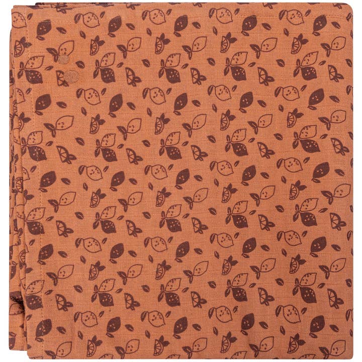 Pañuelo hidrófilo XL 120x120 cm Toffee Lemon para venta al por mayor de Snoozebaby