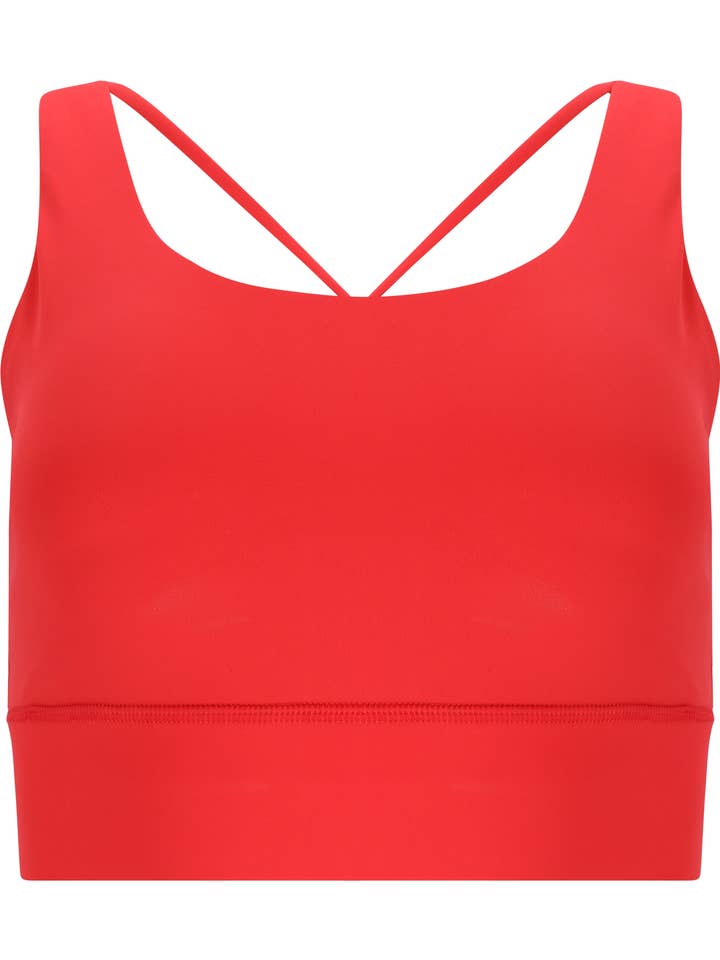 Athlecia Gaby sports-bh, tomatrød for engroshandel hos YUMAN